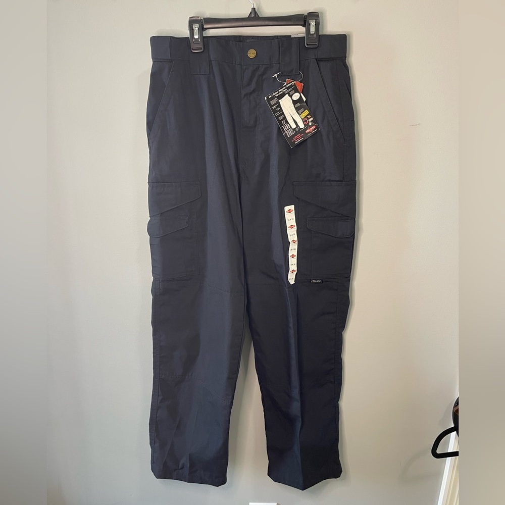 Tru Spec 24-7 Rip Stop Tac Pants navy blue men’s 30x30 NWT